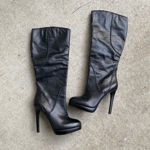 Jessica Simpson Black Stiletto Heel Boots